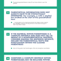 5 simple rules for proper parentheses punctuation